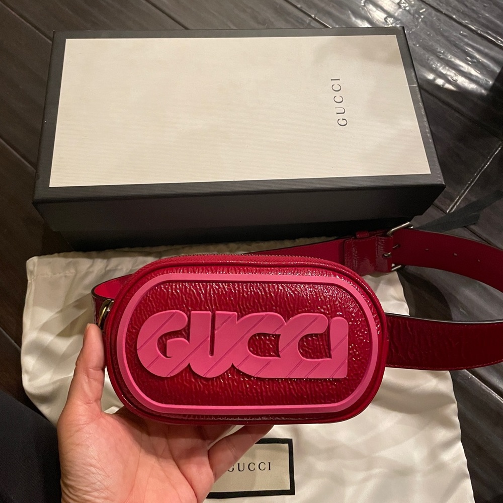 Auth Gucci belt bag
